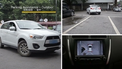 AVMです 周囲の360度監視システムの実践的な応用です